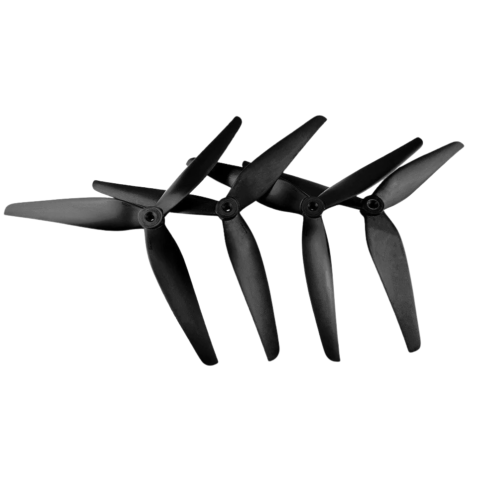 1050 3-Blade Glass Fiber Nylon Propeller 10-inch (2 Pairs)