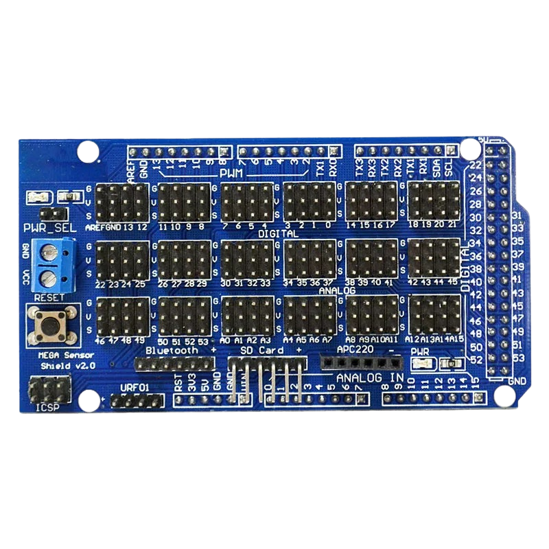 Arduino Mega 2560 Sensor Shield V2.0