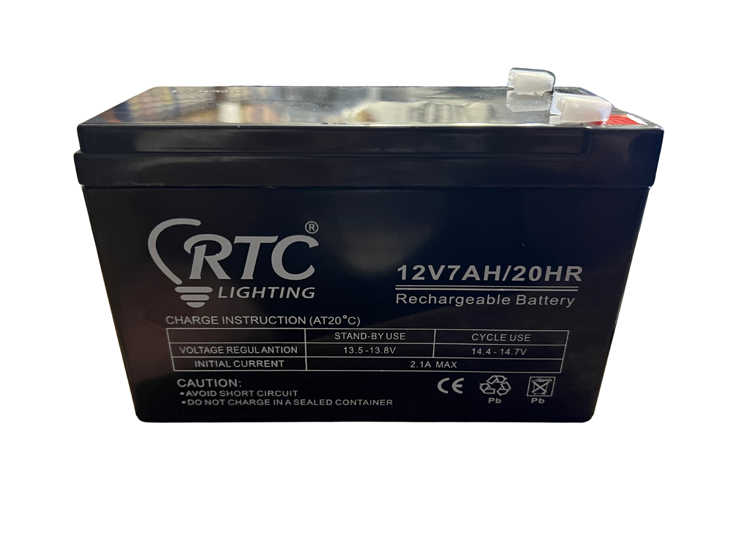 12V 7A Rechargeable Battery بطارية إعادة شحن