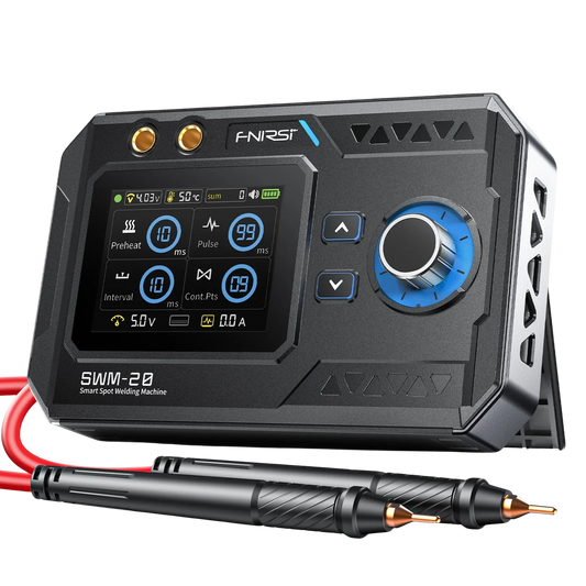 FNIRSI® SWM-20 1200A Dual-Pulse 2-In-1 Portable Battery Spot Welder