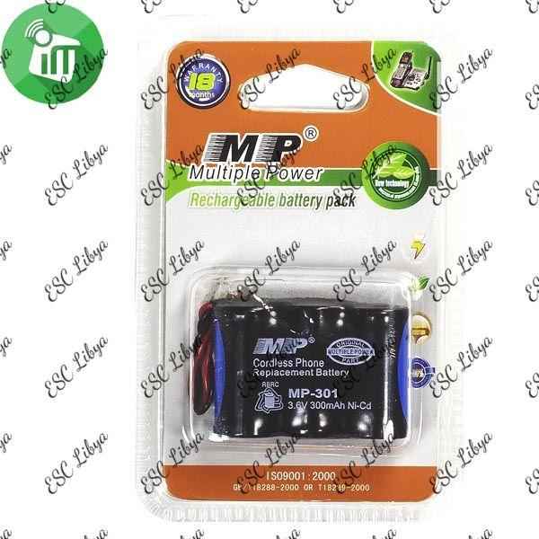MP-301 3.6V 450mAh Ni-MH battery