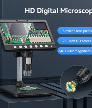 Digital Microscope 330H 7-Inch 50X-1200X with HDMI مكبر ديجيتال
