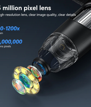 Digital Microscope 330H 7-Inch 50X-1200X with HDMI مكبر ديجيتال