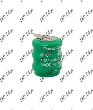 3.6v 80mAh Rechargeable Ni-MH Battery