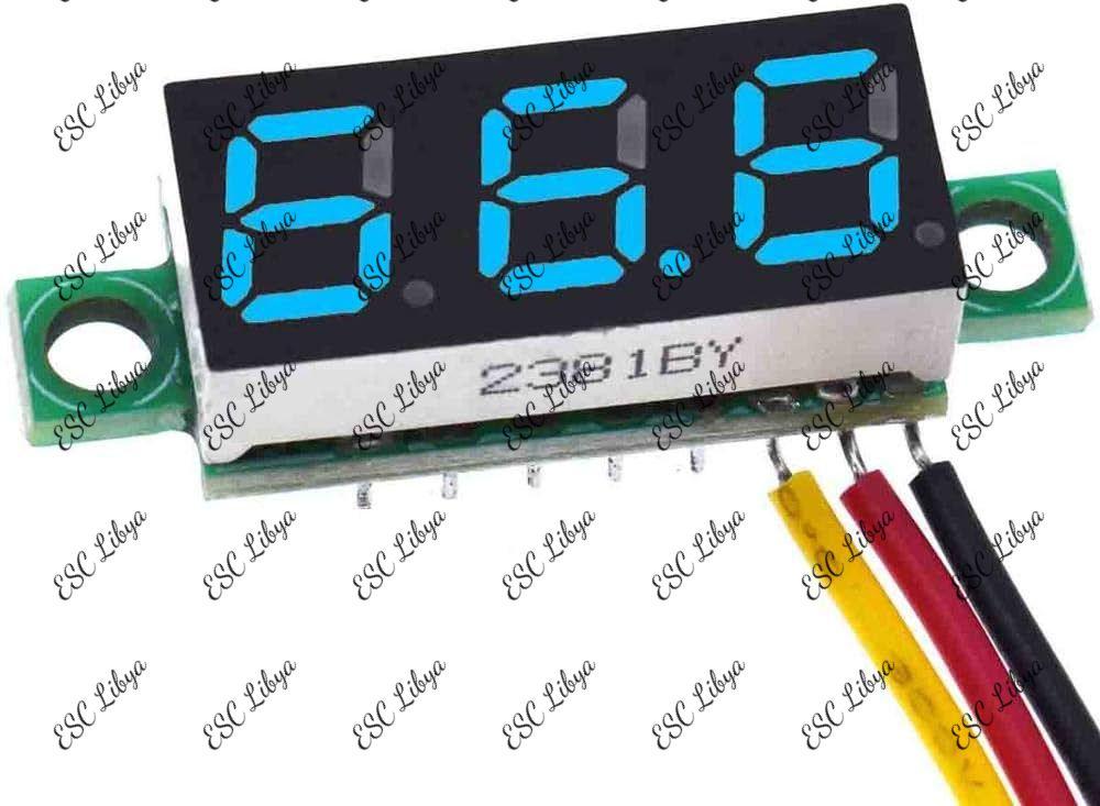 Lcd Voltmeter 0.36 Inch 0-100V Dc