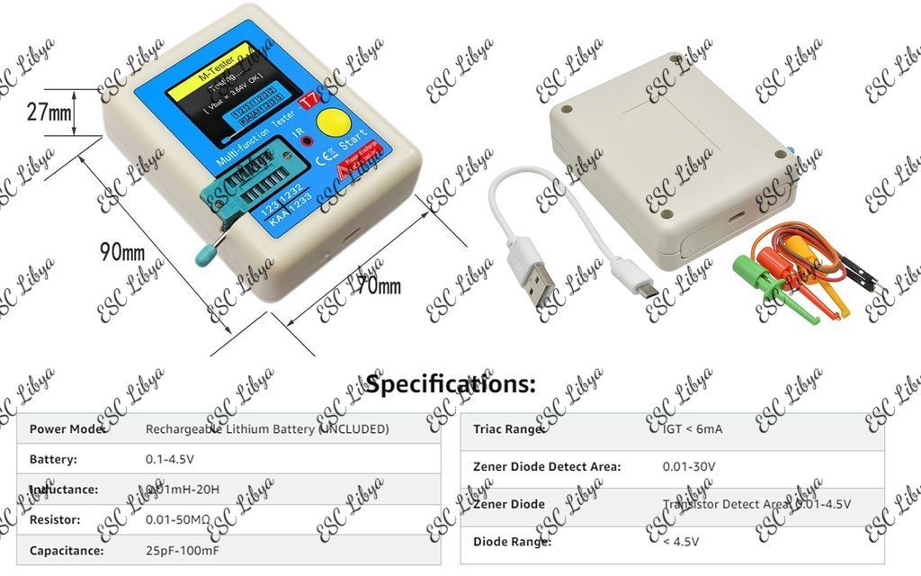 LCR-T7 Multifunction Tester