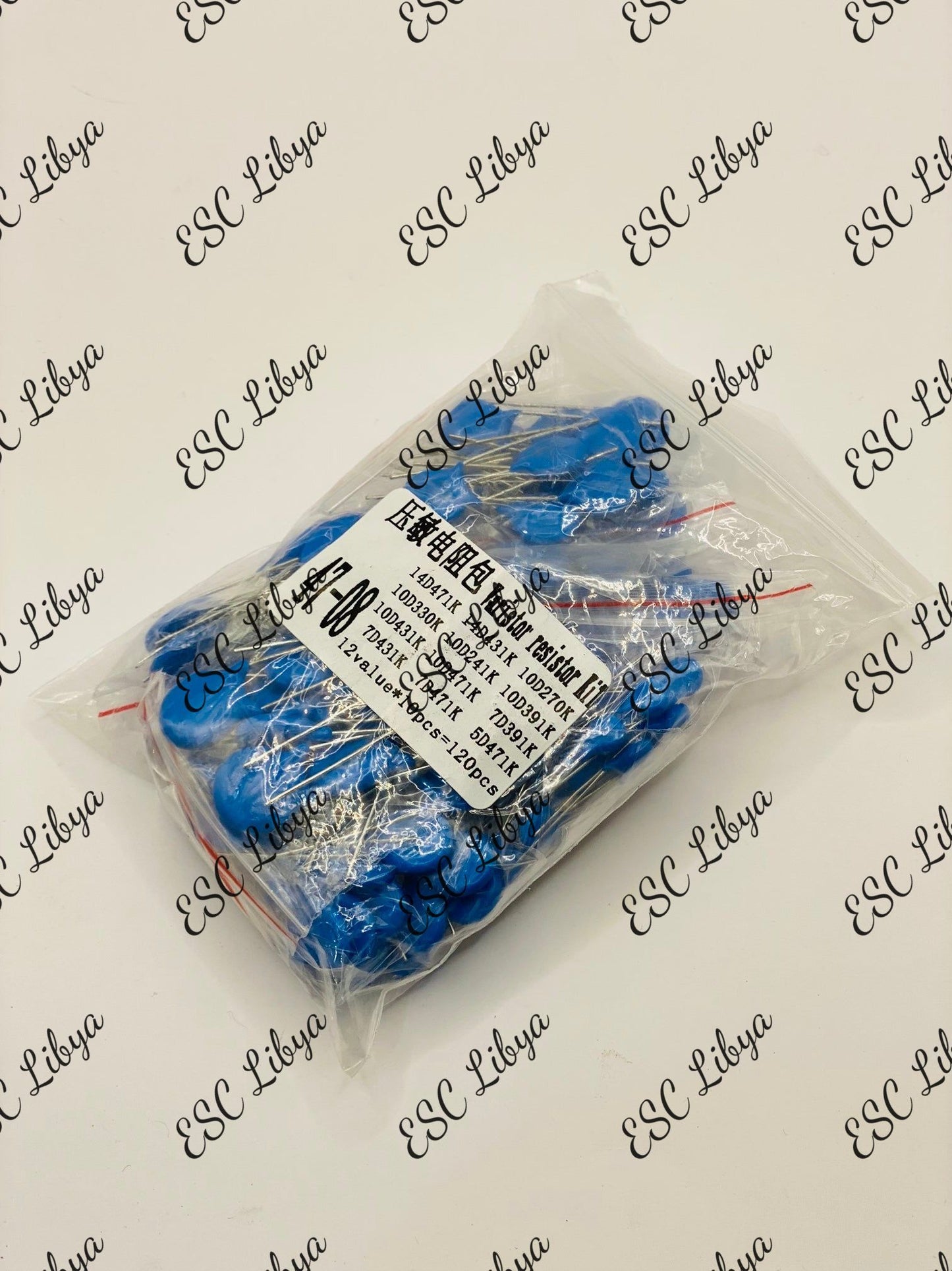 Varistor 120pcs kit كت مكثفات حماية