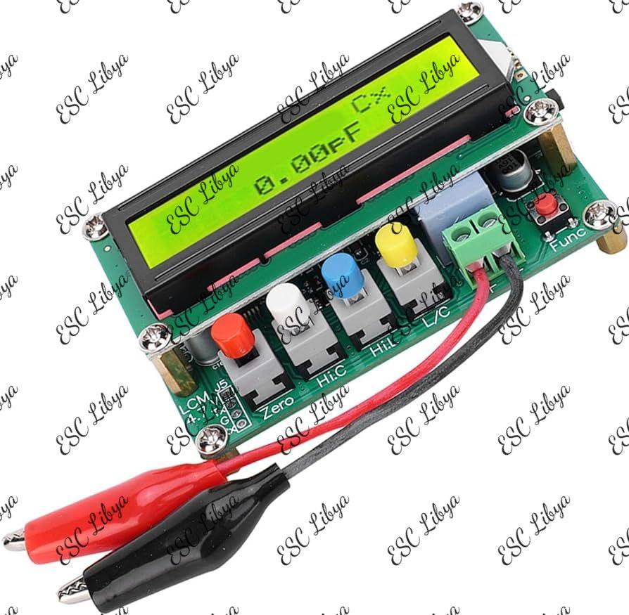 LC100-A Digital LCD High inductance and Capacitance Meter مقياس ملفات و مكثفات عالي
