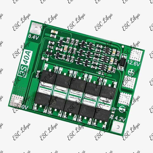 BMS 3S 40A 11.1V/12.6V Lithium Battery Charger