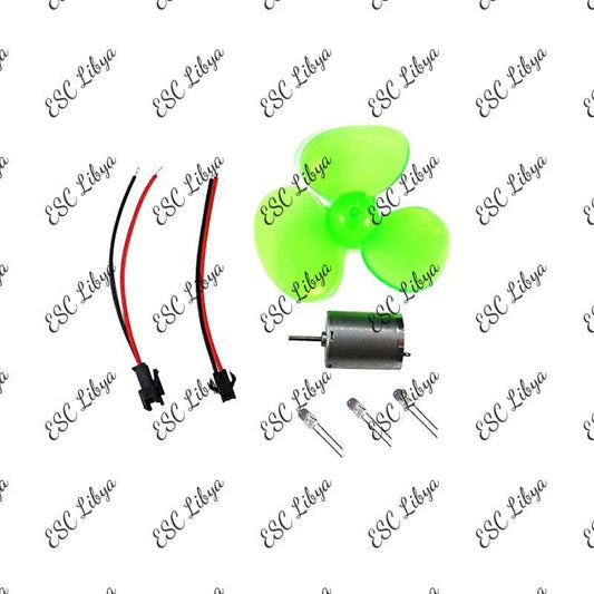 Four-Leaf Micro Wind Generator Dc Motor