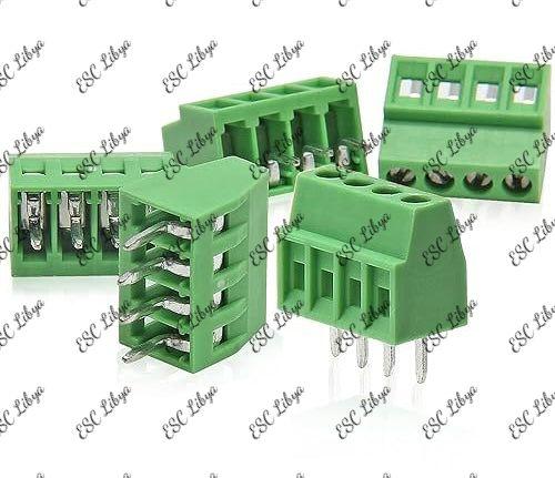 4 pin PCB Terminal Connector مدخل رباعي