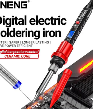 ANENG SL106 Electric Soldering Iron 60W Adjustable Temperature 180℃-520℃