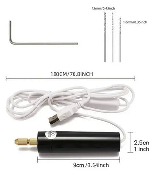 5V USB Portable Mini Electric Drill مثقاب لوحات