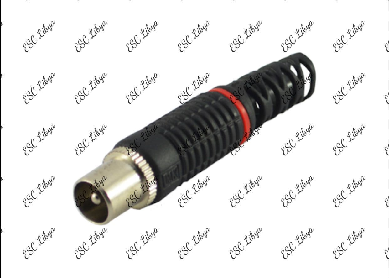 MX Coaxial Antenna Male Connector  فيشة أنتينا ذكر