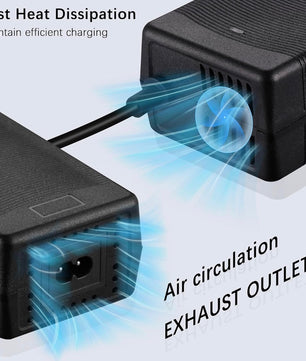 42V 2A Fast Battery Charger with Cooling System for 36V Lithium Battery
5 Plugs Universal Replacement Charger