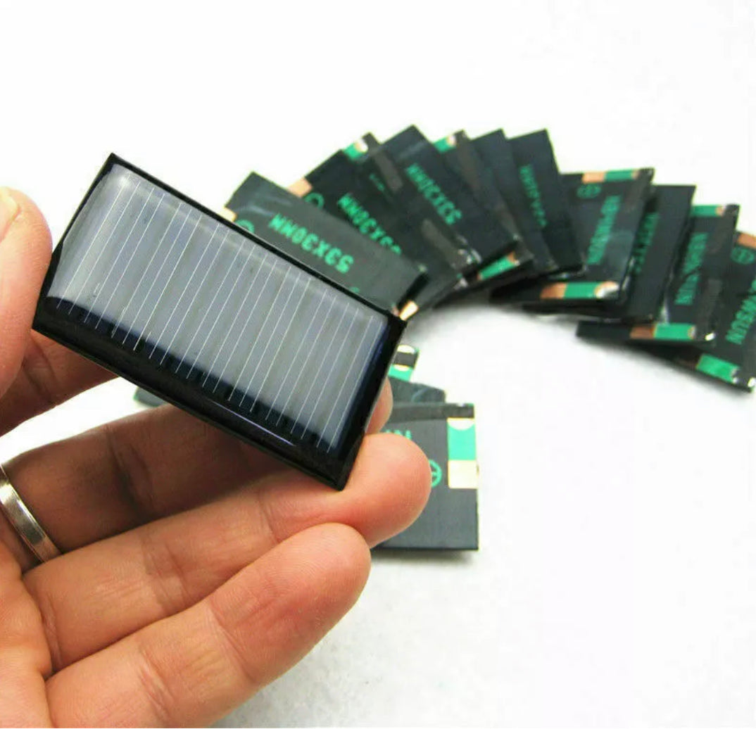 Solar Panel 5V 30mA 53x30mm خلية شمسية