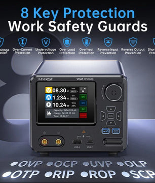 FNIRSI® IPS3608 AC-DC 0-36V 0-8A Intelligent Digital Control Power Supply