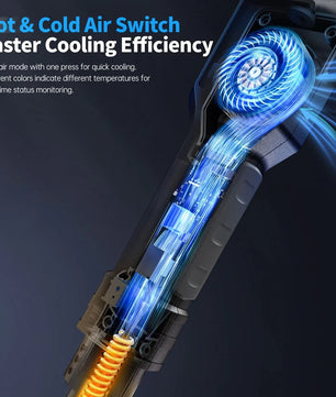 FNIRSI® SAG-55 Intelligent 550W Hot Air Gun كاوية هوائية