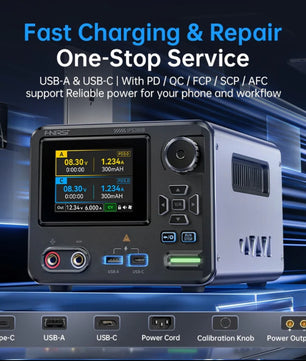 FNIRSI® IPS3608 AC-DC 0-36V 0-8A Intelligent Digital Control Power Supply