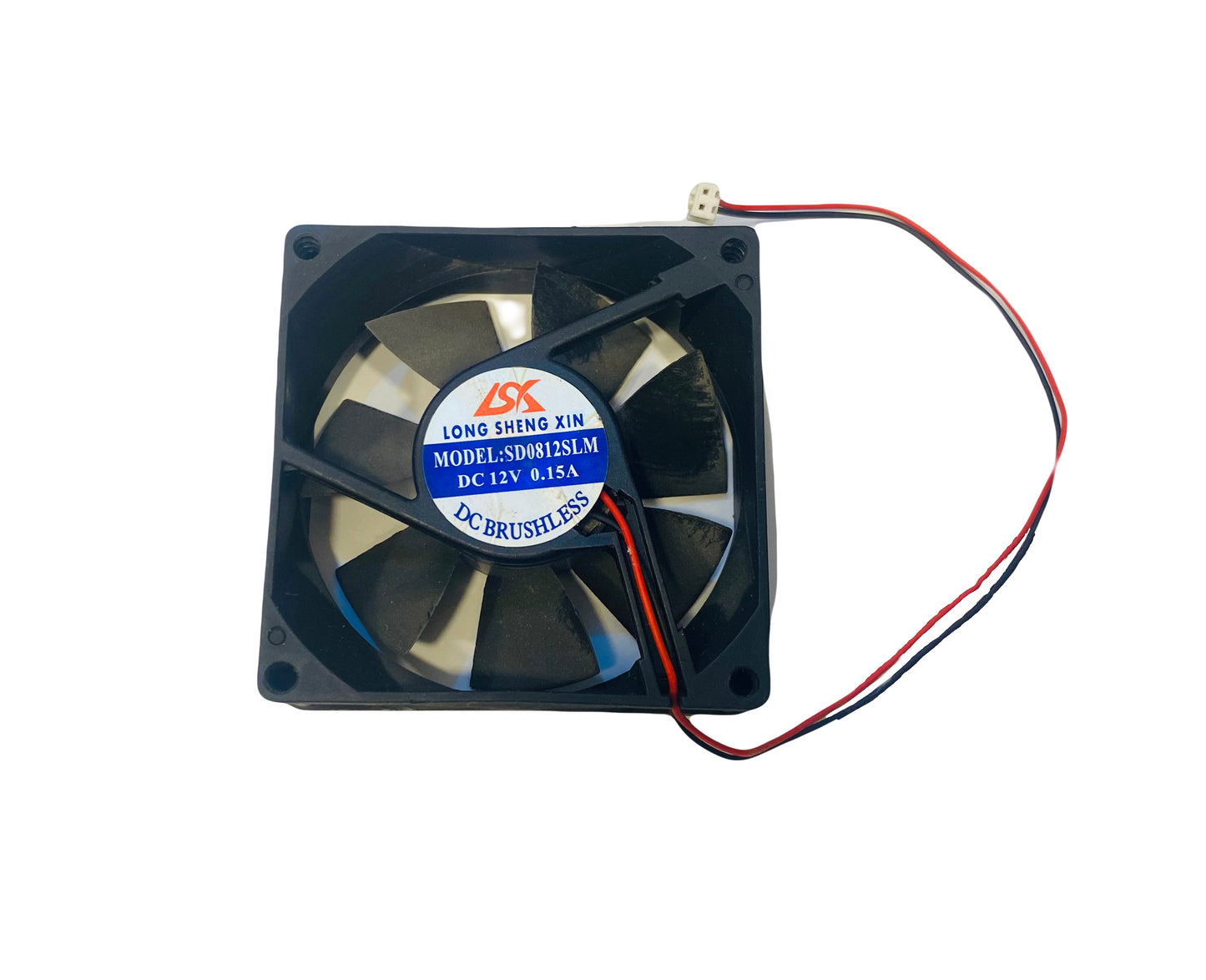 Fan 12VDc 8*8cm 0.15A مروحة