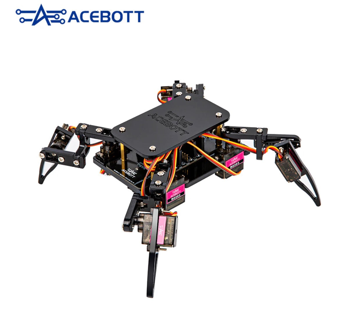ACEBOTT QD020 ESP8266 Quadruped Bionic Spider Robot kit