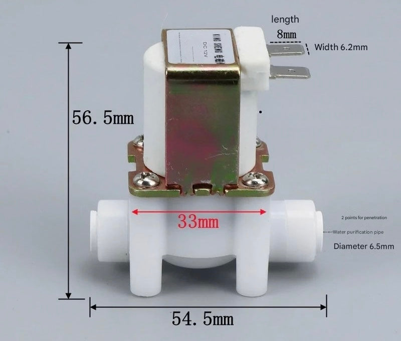 12V Solenoid Valve Normally Closed