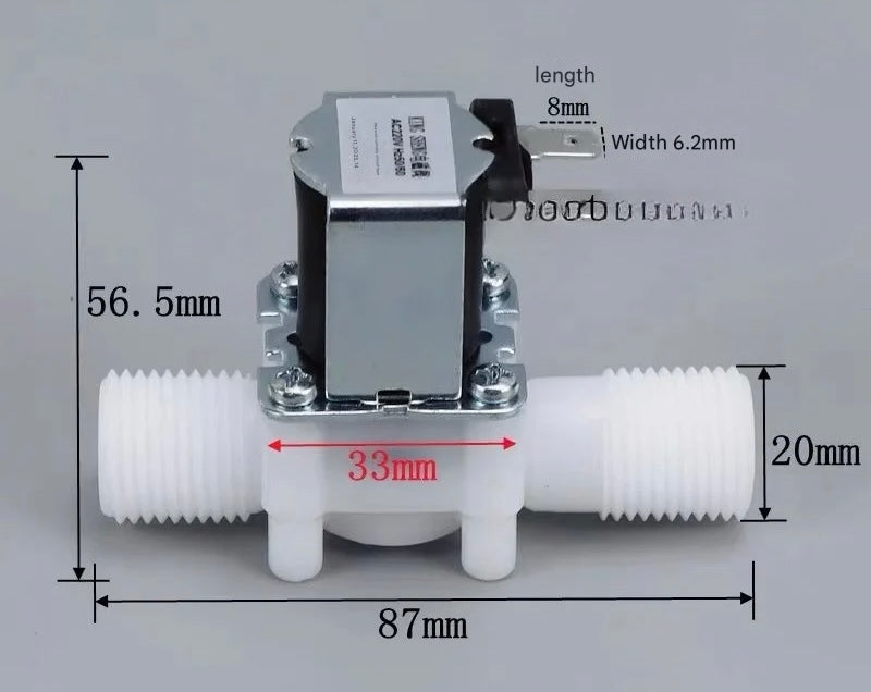 12V Solenoid Valve Normally Closed