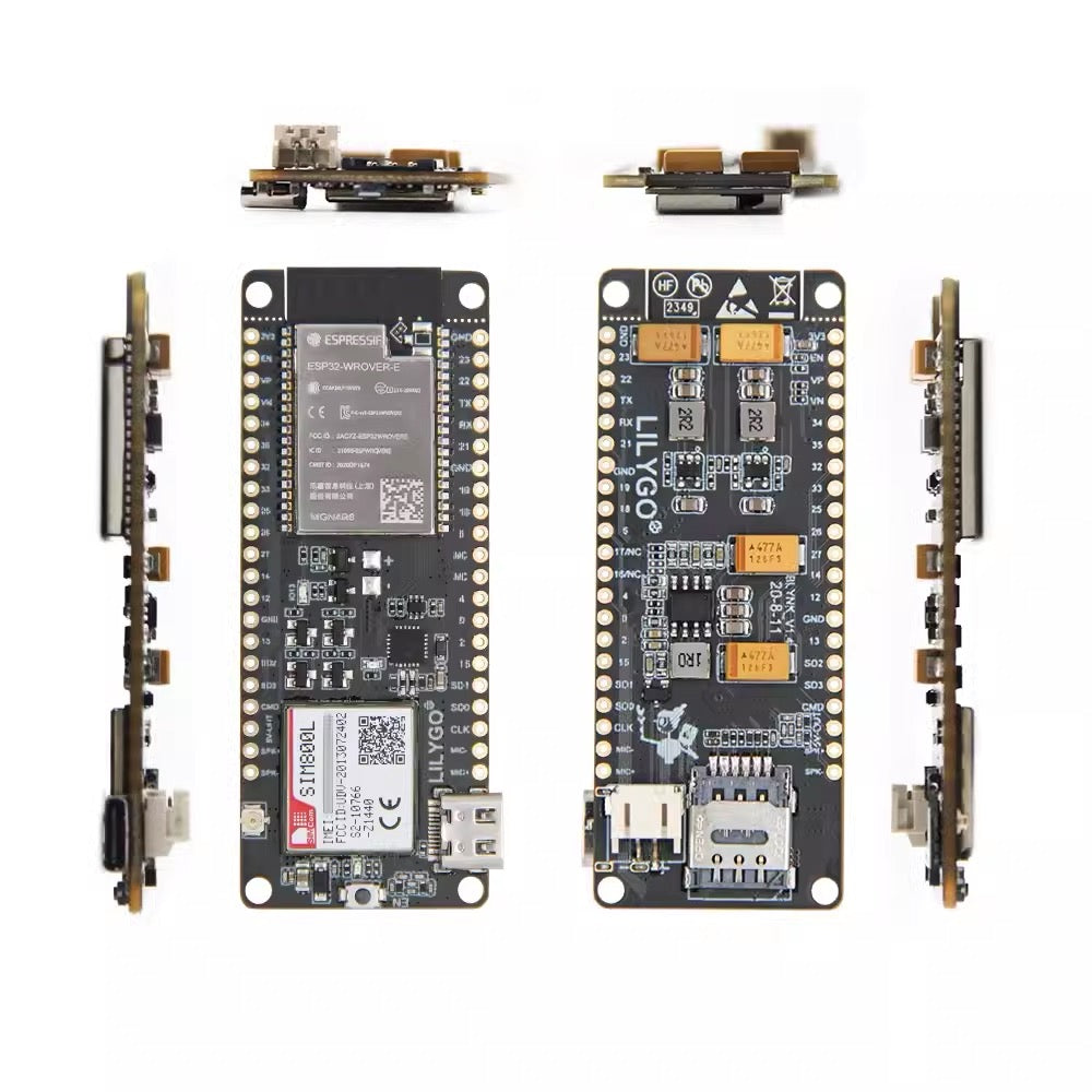 LILYGO TTGO T-Call V1.4 ESP32 Wireless GPRS Antenna SIM Card SIM800L Module
