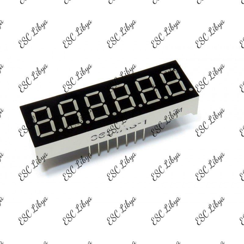 6 Digit 7 Segment Display