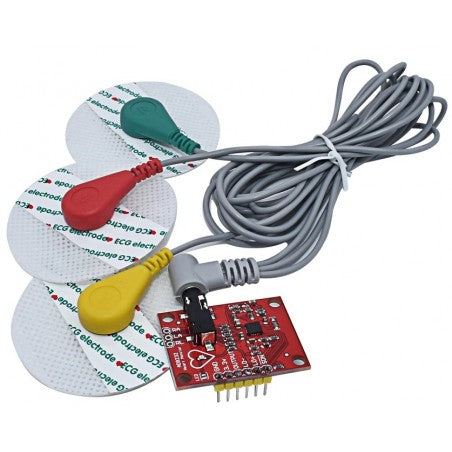 ECG AD8232 heart pulse measurement