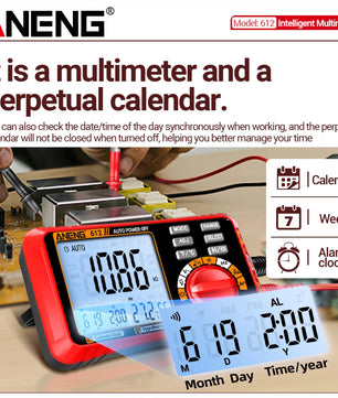 Aneng 612 Smart Digital Multimeter جهاز قياس سمارت