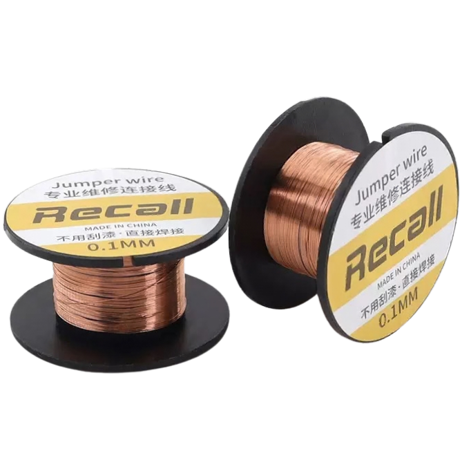 0.1mm Jumper Wire Copper Soldering Wire خيط توصيل