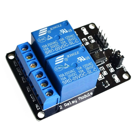 2 Channels 5V Relay Module ريلي زوجي