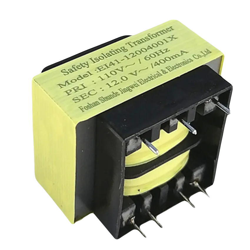 12V AC 400mA 41*16mm Transformer 7pin محول غسالة/مكيف سنون