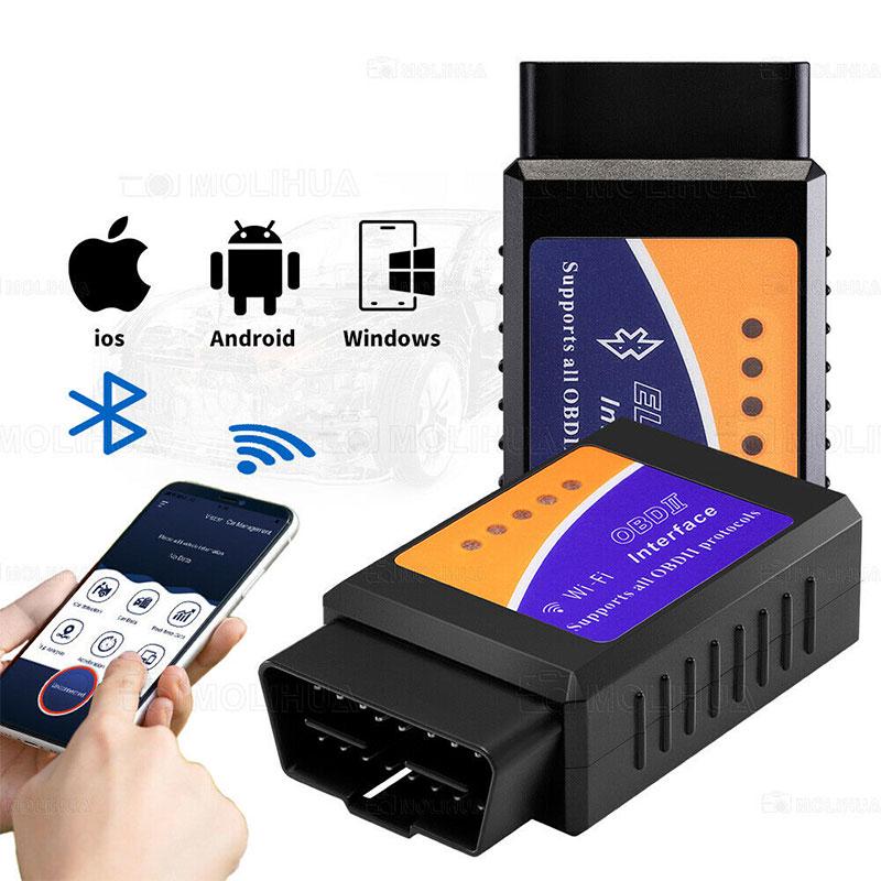 WiFi ELM327 OBD2 Car Diagnosis جهاز كشف اعطال السيارات