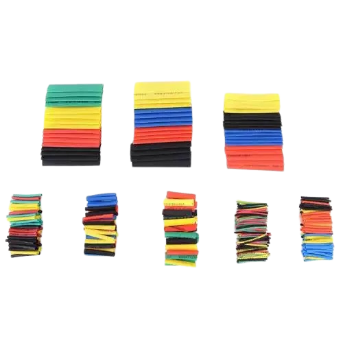 164/328/530PCS Heat Shrink Kit كت أنبوب الانكماش الحراري