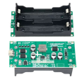 Type-C 15W 3A 18650 Lithium Battery Charger Module DC-DC Step Up Booster 3.7V To 12V Fast Charge UPS Power Supply Converter 12V شحن و تفريغ و رافع جهد
