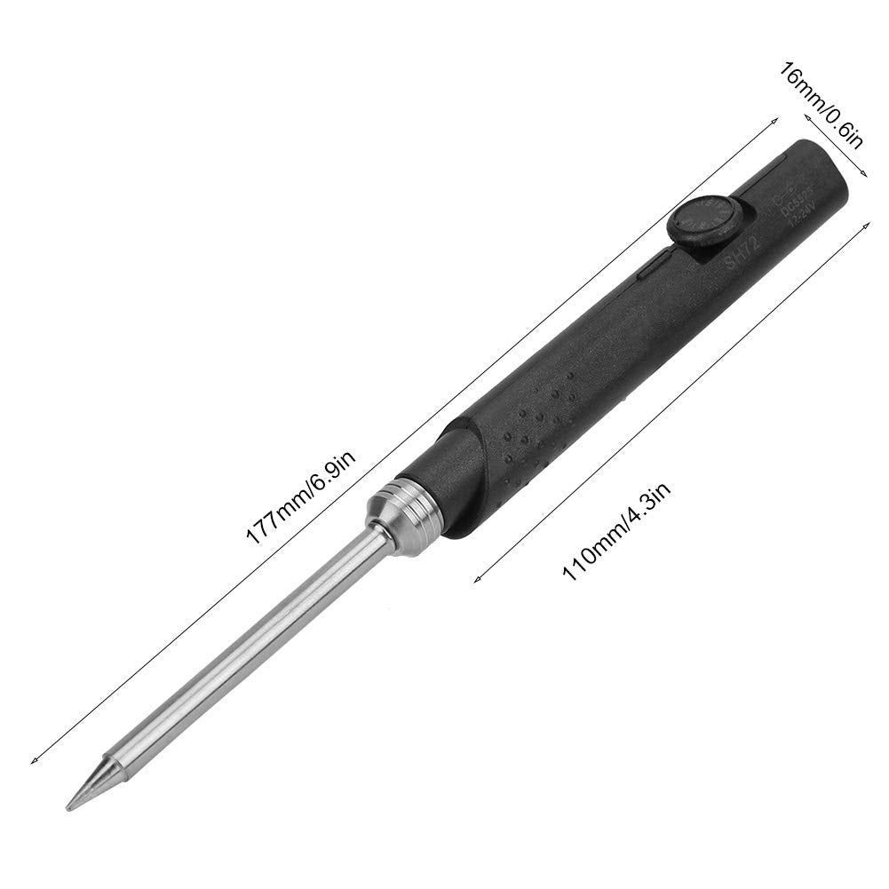 SH72 Mini Soldering Iron 65W 400C 12-24V كاوية لحام صغيرة