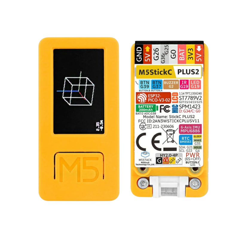 M5StickC Plus2 ESP32-Pico Mini Iot Development Kit