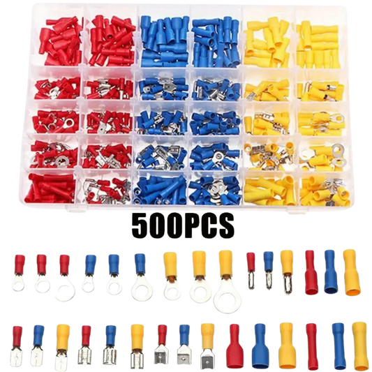 500PCS Crimp Terminal Connectors Kit