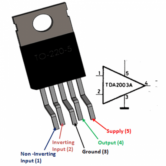 TDA2003 10w Audio Amplifier