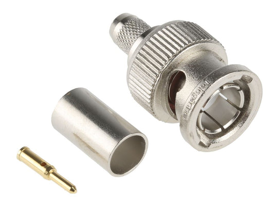 BNC RG59 Coaxial Connector Male بي ان سي ذكر