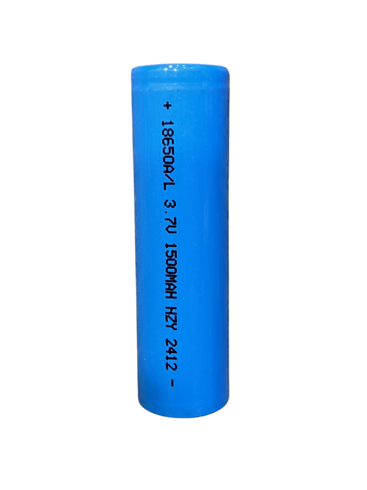 18650 3.7V 1500mAh Lithium Battery بطارية ليثيوم