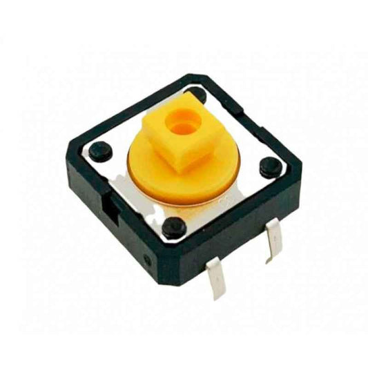 12x12x7.3mm Tactile Push Button Switch 4Pin بش بطم