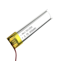 701250 3.7V 400mAh Lithium Battery
