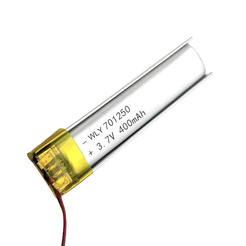 3.7V 400mAh 701250 Lithium Battery