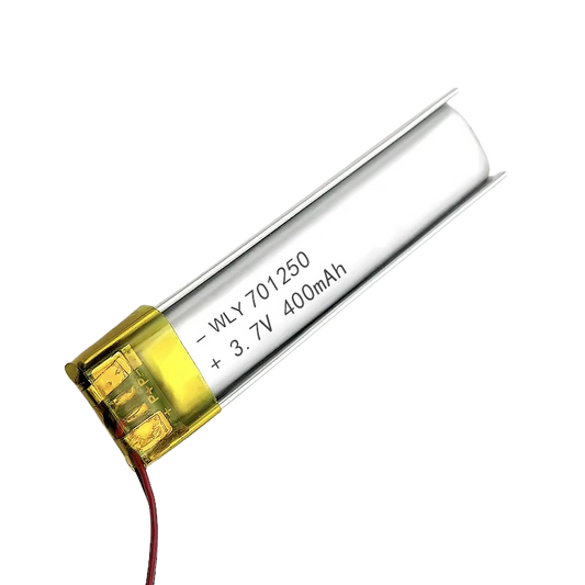 3.7V 400mAh 701250 Lithium Battery