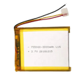 3.7V 3000mAh 755060 Lithium Battery بطارية ليثيوم