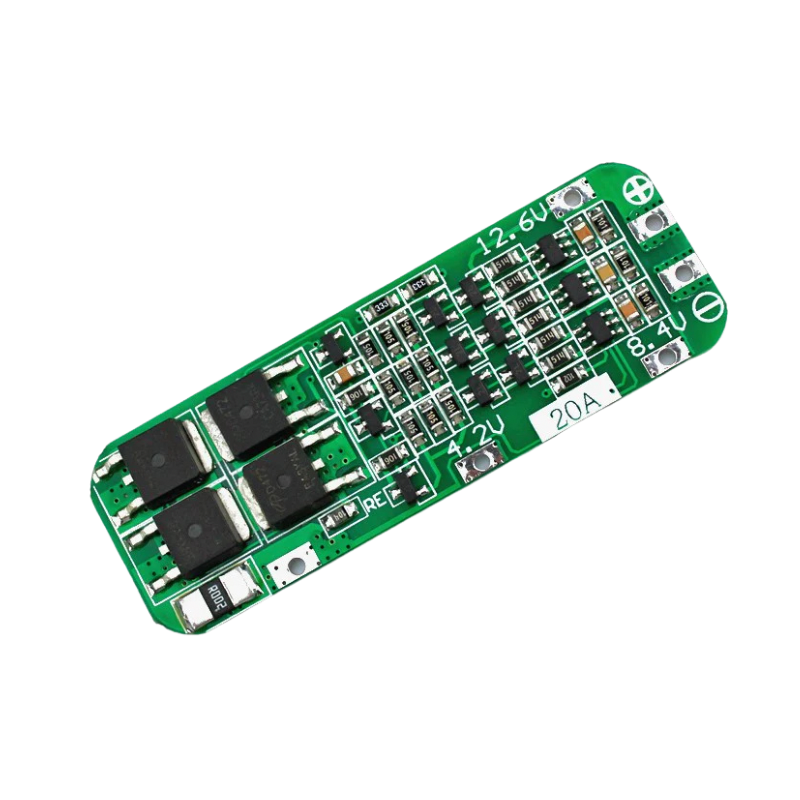 Bms 3 Series 20A 11.1V/12V/12.6V لوحة شحن