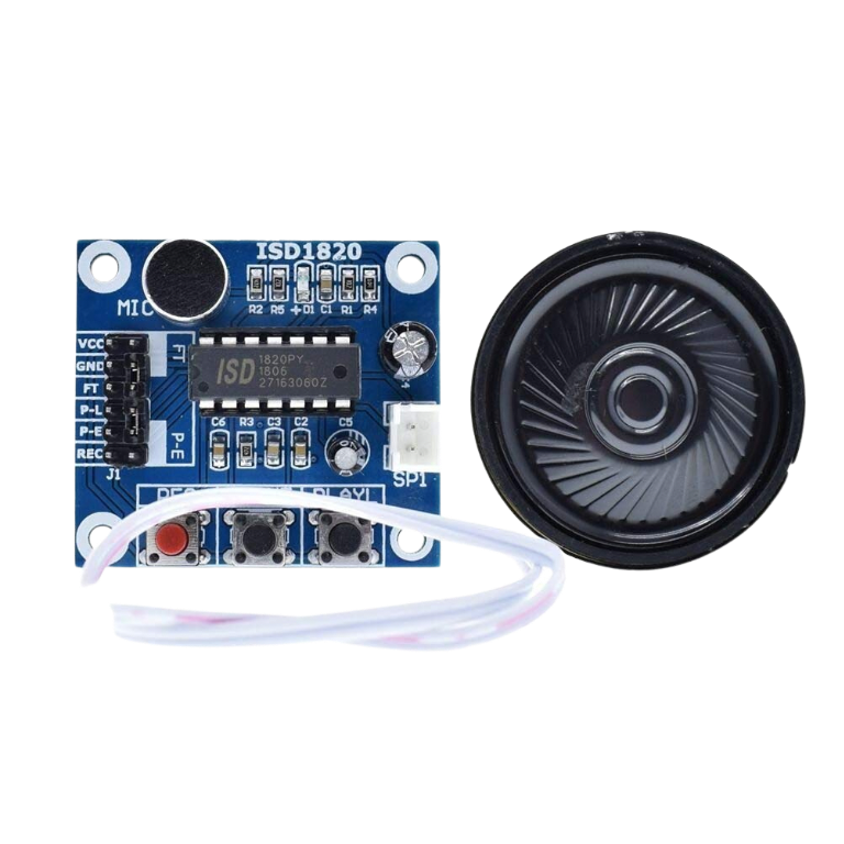 ISD1820 Voice recording and Playback Module + Speaker